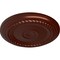 Ekena Millwork Small Alexandria Ceiling Medallion (Fits Canopies up to 4 5/8"), 7 7/8"OD x 3/4"P, Antique Copper CM07ALACS - alternate 5